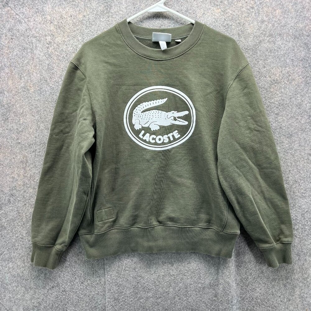 Lacoste Green Crewneck Sweater